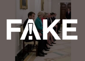 É #FAKE imagem de líderes europeus levando 'chá de cadeira' na Casa Branca; imagem foi criada com inteligência artificial