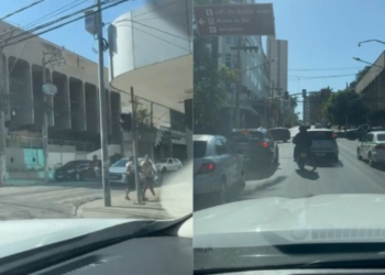 Centro de Cuiabá fica vazio e assusta pela paradeira