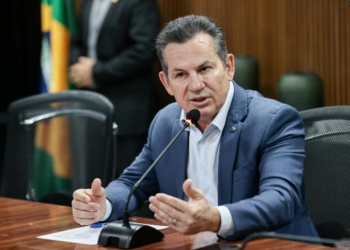 Mauro Mendes fraturou costelas e está na UTI da Santa Casa