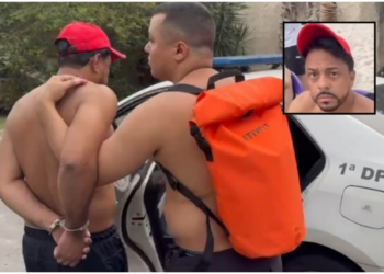 Polícia de MT prende líder de facção curtindo praia no Rio de Janeiro; veja vídeo