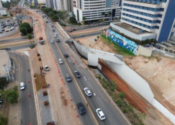 Trânsito em alça do viaduto da Miguel Sutil não será mais interrompido nesta 6ª