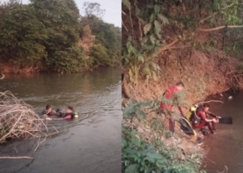 Jovem de 27 anos escorrega de pedra, cai no rio e morre