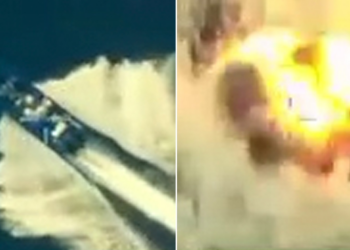 Trump divulga vídeo de novo ataque letal a embarcação e afirma que ela pertencia ao narcotráfico