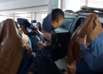 Vídeo mostra PM que matou personal trainer a tiros saindo de delegacia