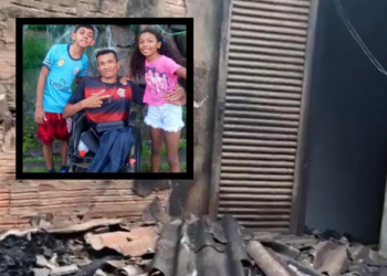 Cadeirante que amola facas perde casa em incêndio e pede ajuda; Não tenho nem o que vestir