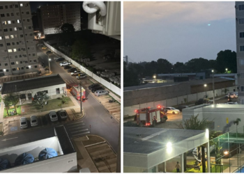 Bebê é socorrido em estado grave após cair de 3º andar de condomínio em Cuiabá