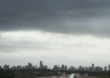 Cuiabá pode ter tempestade com ventos de até 100 km/h e queda de granizo
