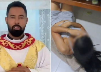 Sogro e amigos de mulher flagrada com padre são investigados por invadir casa paroquial e vazar vídeo