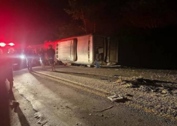 Acidente com ônibus de turismo deixa mortos no Agreste de Pernambuco
