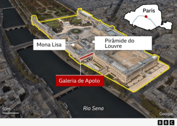 Passo a passo, como ladrões do Louvre realizaram o roubo mais chocante da França