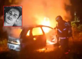 Carro explode após batida e motorista morre em Barra do Garças