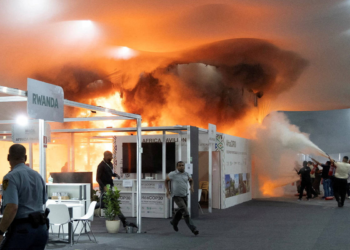 Após incêndio na COP30, 21 pessoas são atendidas; 9 ainda estão sob cuidados