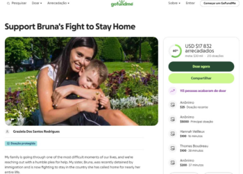 Brasileira que é mãe do sobrinho da secretária de imprensa de Trump é detida pelo ICE nos EUA