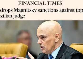 Como a imprensa internacional noticiou retirada de sanções contra Moraes pela Lei Magnistky