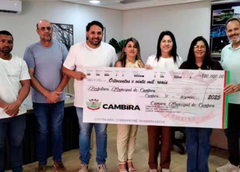 Câmara de Cambira devolve R$ 820 mil ao Executivo Municipal