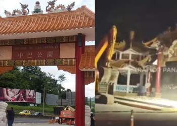 Monumento chinês é demolido no Panamá e gera crise política sob pressão de Trump