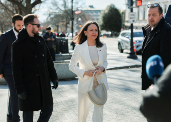 María Corina Machado diz que ofereceu medalha do Nobel da Paz de presente para Trump