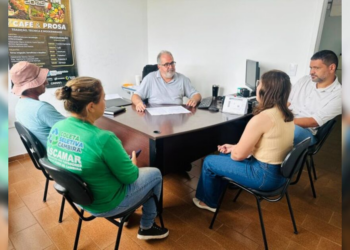 Cambira faz reunião para discutir melhorias na unidade de reciclagem
