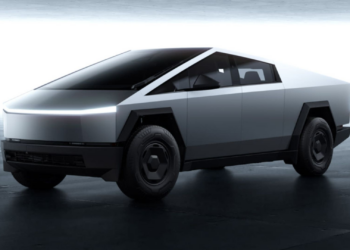 É #FAKE vídeo de Cybertruck, a picape da Tesla, atravessada por 'adaga' gigante de gelo; cena foi criada com inteligência artificial