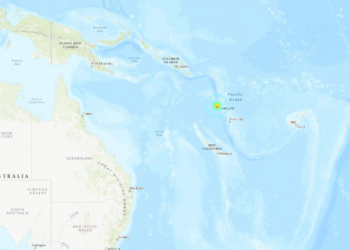 Terremoto de magnitude 6,4 atinge Vanuatu, no Pacífico