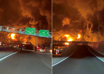 Israel ataca depósito de combustível no Irã; VÍDEO mostra local em chamas