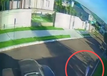 Vídeo mostra maníaco atropelando adolescente durante série de ataques em Itaúba