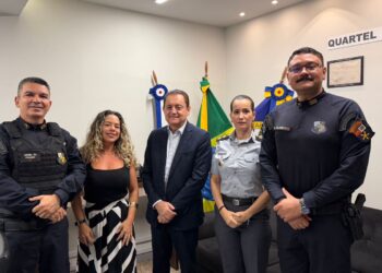 Deputado Sebastião Rezende e Lisiani Figueiró unem forças para combater a violência contra a mulher em Água Boa e junto ao Comando Geral da PMMT conseguem viatura policial exclusiva