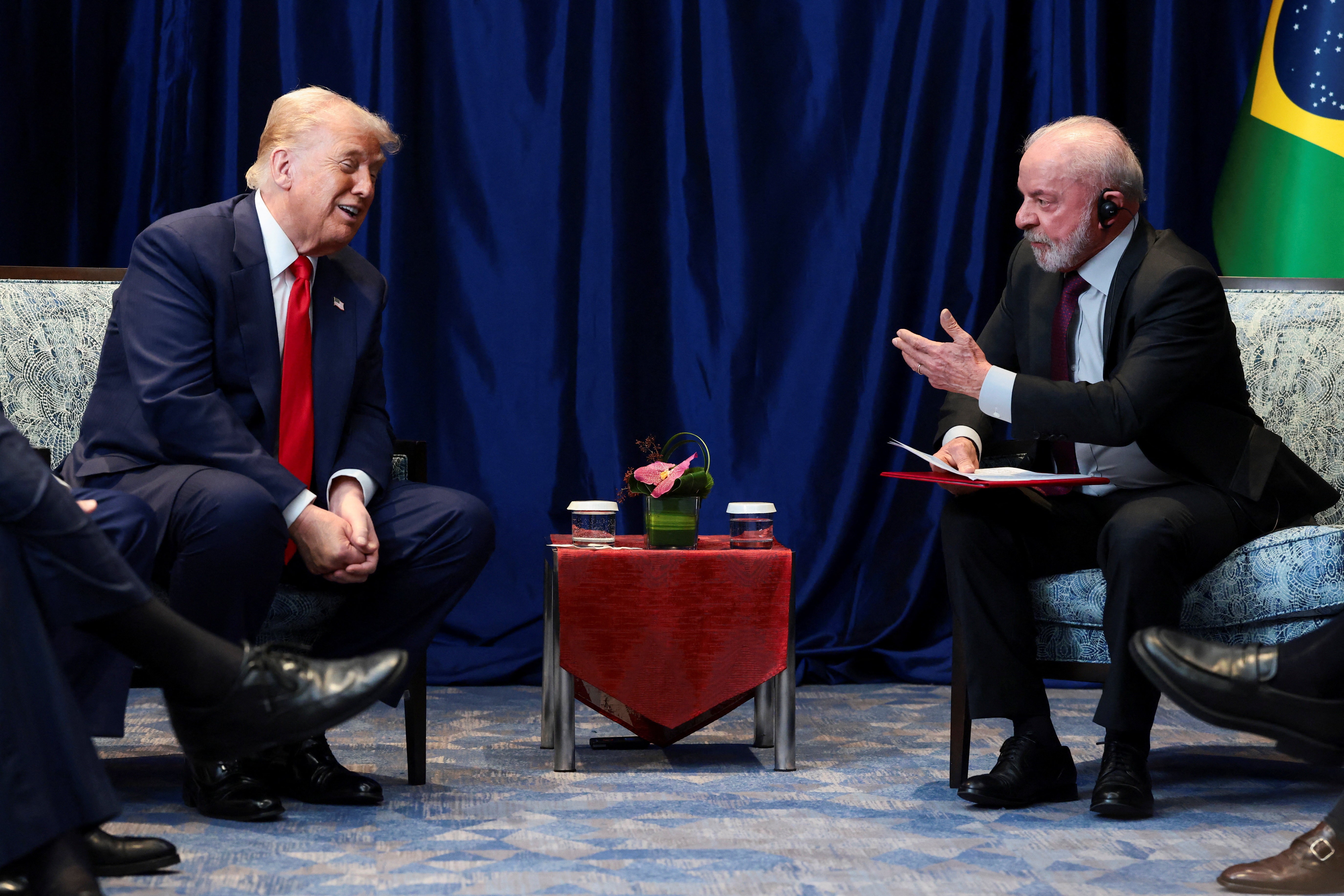 De 'química' surpreendente na ONU a 'reunião impossível': como foram os encontros anteriores de Lula e Trump