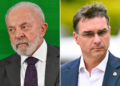 Lula chama Flávio Bolsonaro de miliciano e diz que senador traiu a pátria