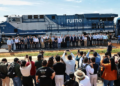 Governo de MT e Rumo inauguram primeiro trecho da Ferrovia Estadual entre Rondonópolis e Dom Aquino