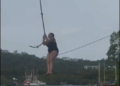 VÍDEO: Mulher sofre lesão genital durante salto em cruzeiro no Caribe e tem de pagar R$ 250 mil por socorro