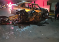 Motociclista é reanimado e hospitalizado em estado grave após forte colisão em Apucarana