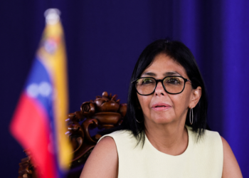 Delcy Rodríguez, presidente interina da Venezuela, faz seu primeiro discurso na Assembleia Geral da ONU
