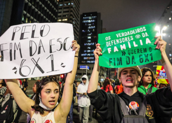 Centrais intensificam mobilização pelo fim da 6×1, em Brasília