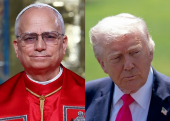 Trump deseja melhoras para Papa Leão XIV, diagnosticado com câncer de pulmão